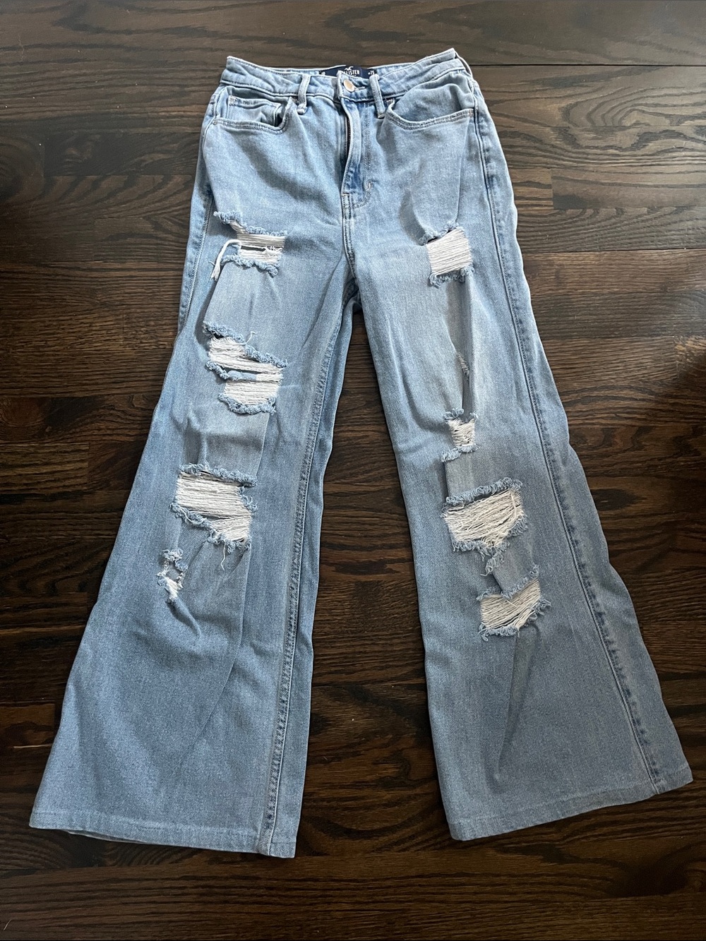 Hollister ultra High-Rise Wide-Leg vintage stretch 1R